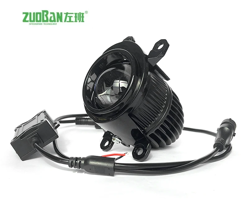 Lensa Kecerangan Tinggi 2-Inch LED Lampu Kabut 3-Color Bi-Xenon