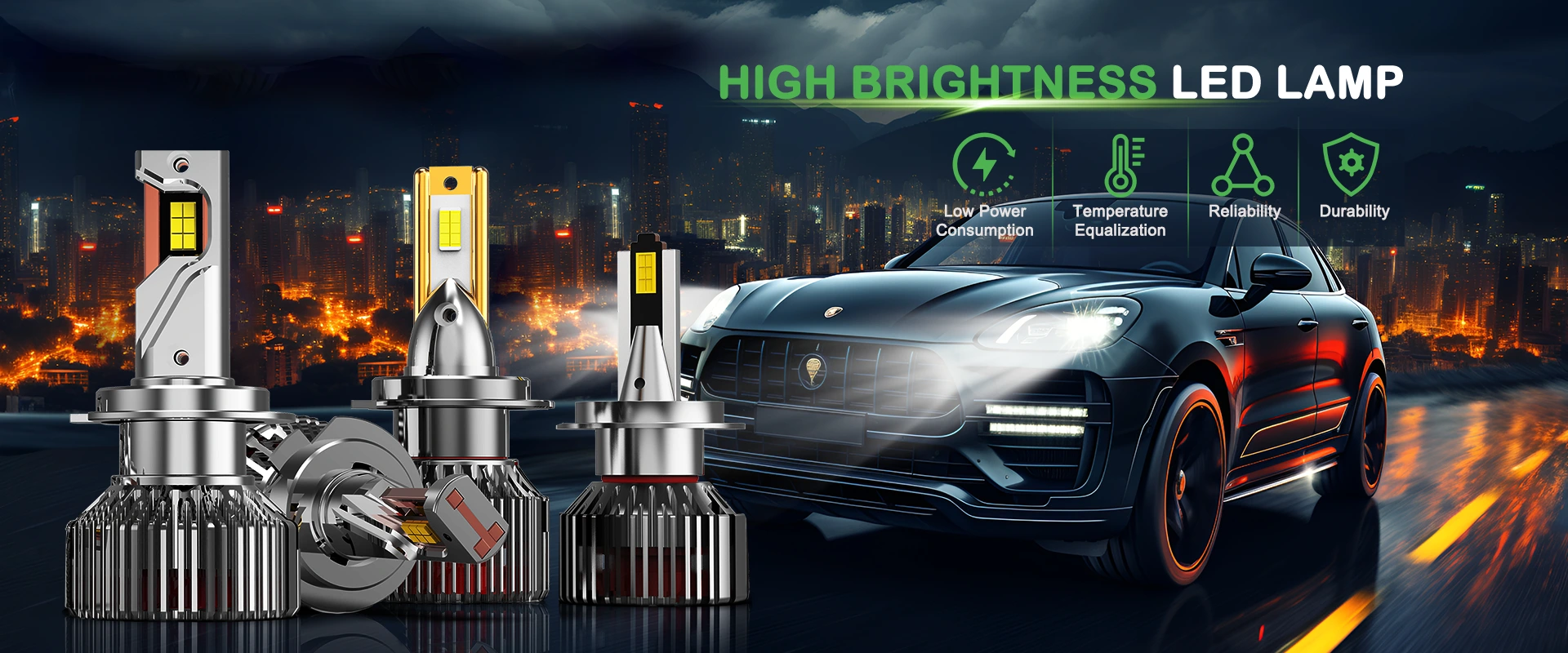Serial Eksternal China LED LED Headlight Factory