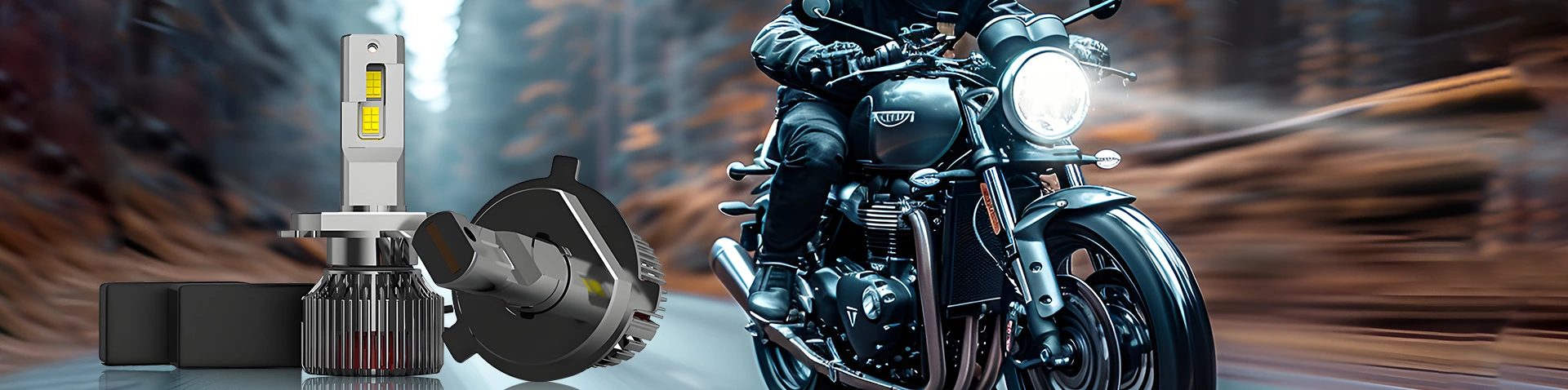 Lampu LED sepeda motor