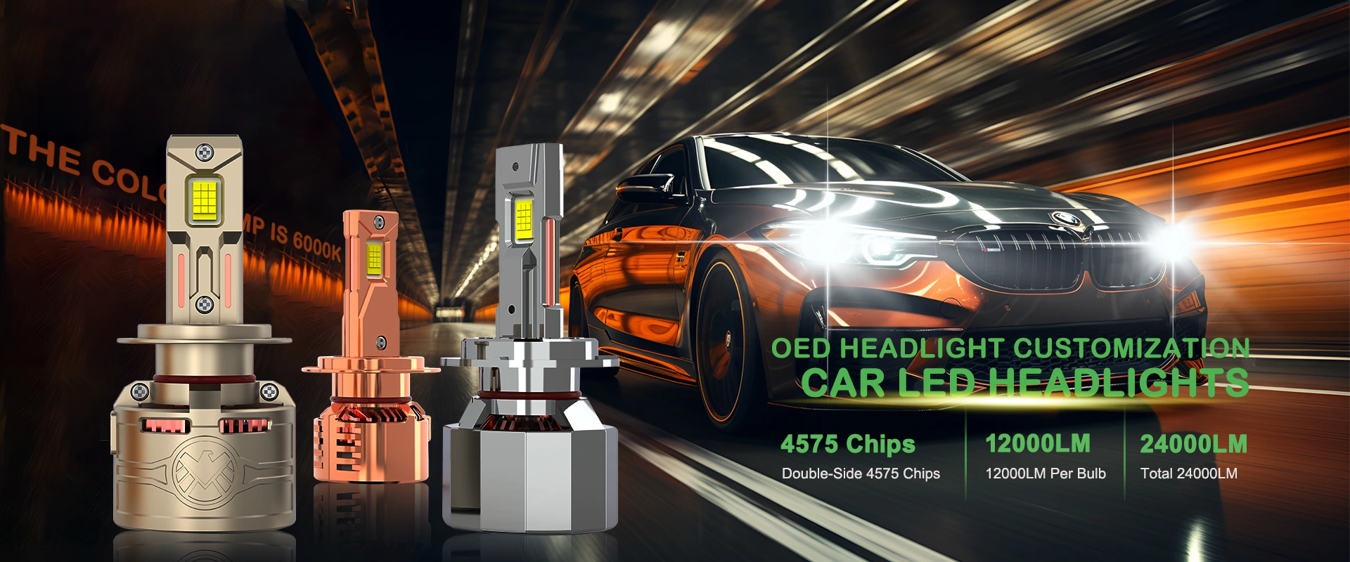 China Cur LED Heodlights Factory