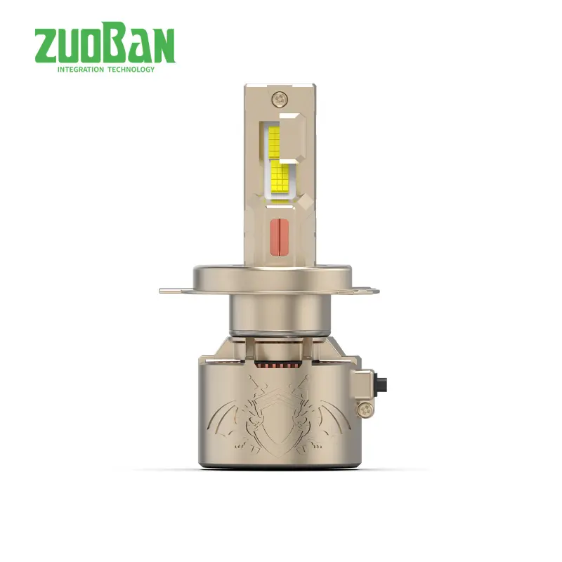 6 Lampu Depan LED Otomotif 240W Daya Tinggi Super Terang Konduktif Termal Tabung Tembaga