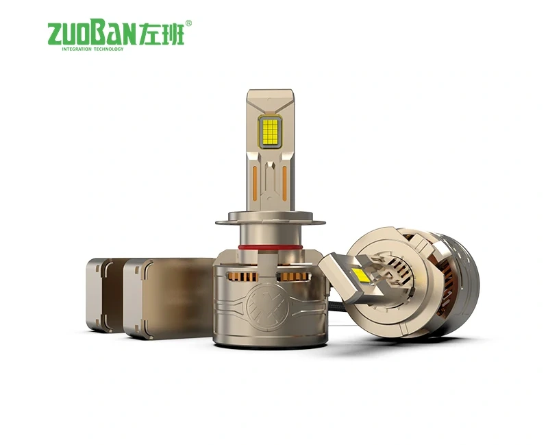 Lampu depan LED otomotif 6-tube yang sangat cerah